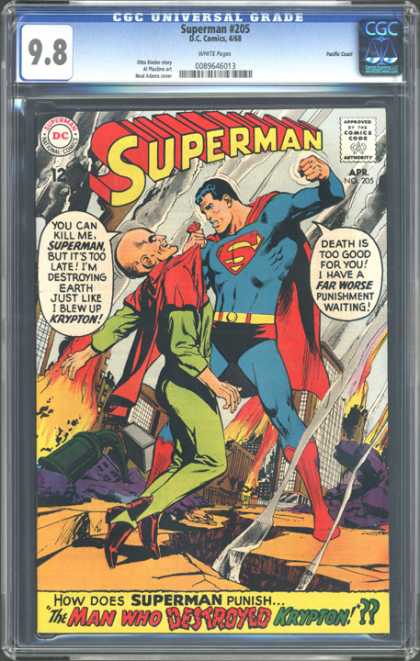 CGC Graded Comics - Superman #205 (CGC)