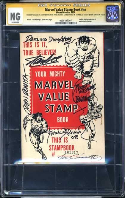 CGC Graded Comics - Marvel Value Stamp Book #nn (CGC)