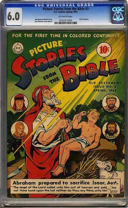 CGC Graded Comics - Picture Stories from the Bible #3 (CGC) - Casdfcasd - Fcascqewv - Asfvasdcfewcq - Asdcffqcq - Ercqwercq