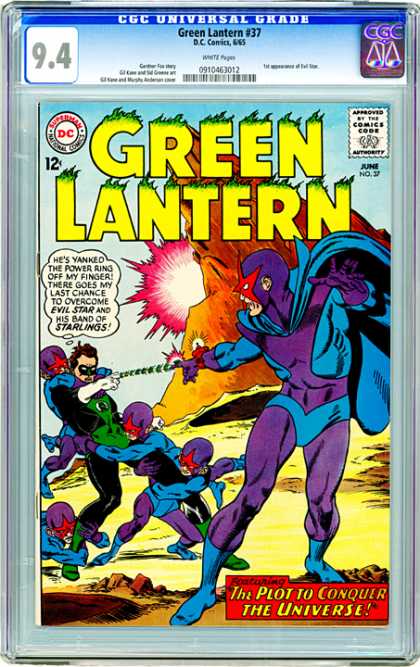 CGC Graded Comics - Green Lantern #37 (CGC)