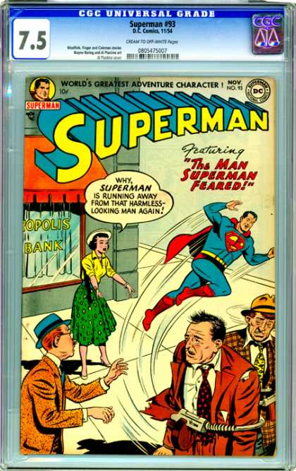 CGC Graded Comics - Superman #93 (CGC)