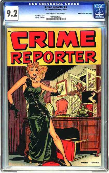 CGC Graded Comics - Crime Reporter #3 (CGC)