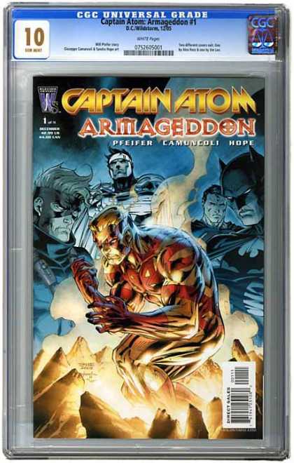 CGC Graded Comics - Captain Atom: Armageddon #1 (CGC) - Dc - Wildstorm - Batman - Superman - Captain Atom