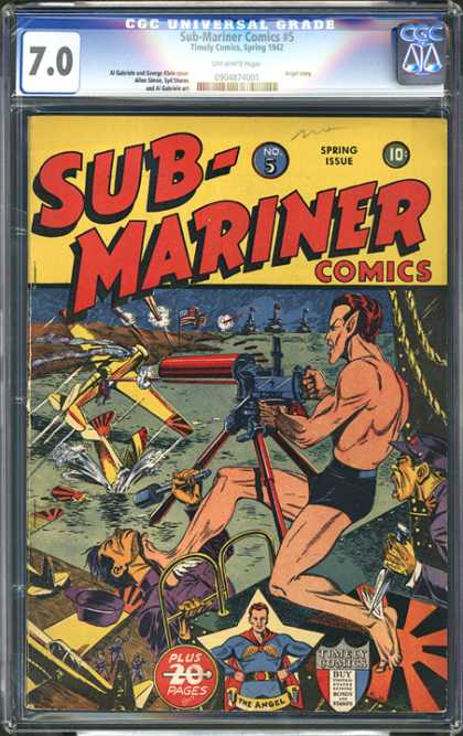 CGC Graded Comics - Sub-Mariner Comics #5 (CGC)