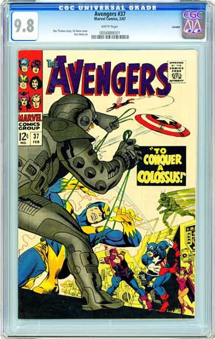CGC Graded Comics - Avengers #37 (CGC)