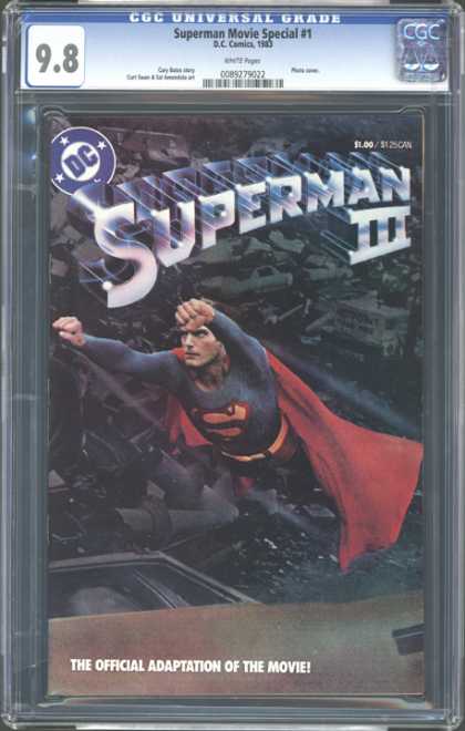 CGC Graded Comics - Superman Movie Special #1 (CGC) - Richard Pryor - Christopher Reeve - Computer - Technology - Adaptation