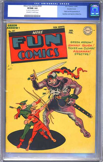 CGC Graded Comics - More Fun Comics #101 (CGC)