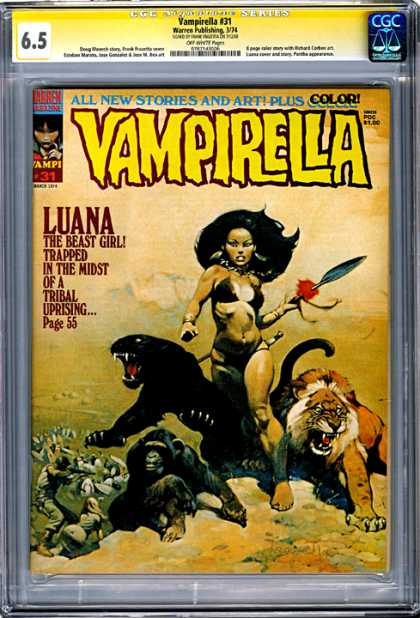 CGC Graded Comics - Vampirella #31 (CGC)
