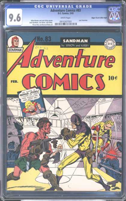 CGC Graded Comics - Adventure comics #83 (CGC)