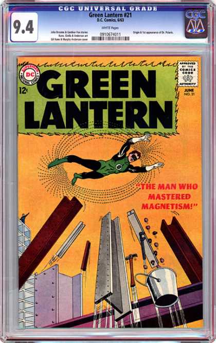 CGC Graded Comics - Green Lantern #21 (CGC)