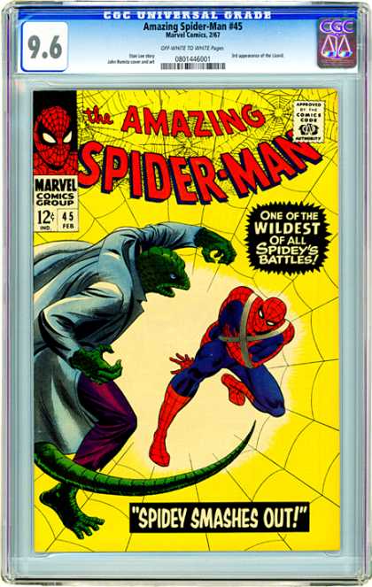CGC Graded Comics - Amazing Spider-Man #45 (CGC)