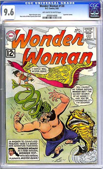 CGC Graded Comics - Wonder Woman #130 (CGC)