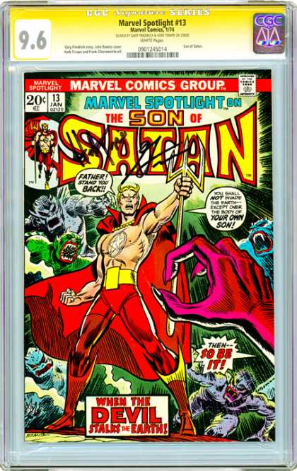 CGC Graded Comics - Marvel Spotlight #13 (CGC)
