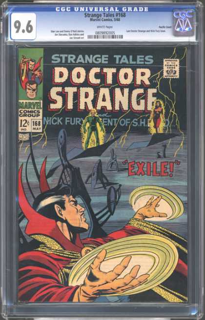 CGC Graded Comics - Strange Tales #168 (CGC)