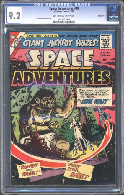 CGC Graded Comics - Space Adventures #29 (CGC)