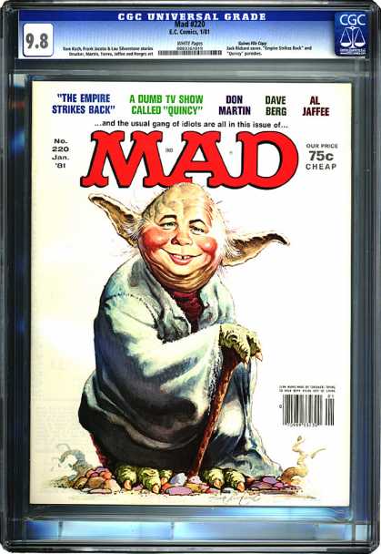 CGC Graded Comics - Mad #220 (CGC)