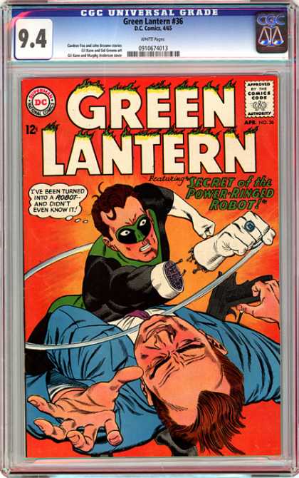 CGC Graded Comics - Green Lantern #36 (CGC)