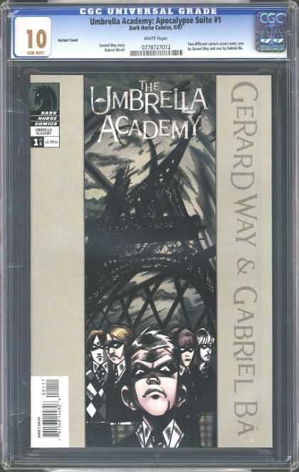CGC Graded Comics - Umbrella Academy: Apocalypse Suite #1 (CGC) - Cgc Universal Grade - The Umbrella - Academy - Gerard Way - Gabriel Ba