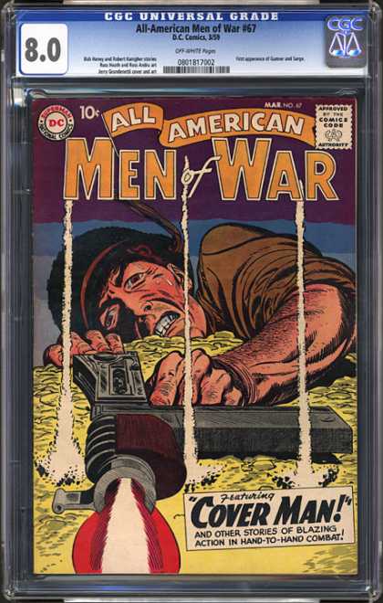 CGC Graded Comics - All-American Men of War #67 (CGC)