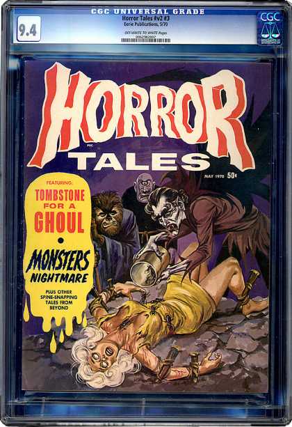 CGC Graded Comics - Horror Tales #v2 #3 (CGC)