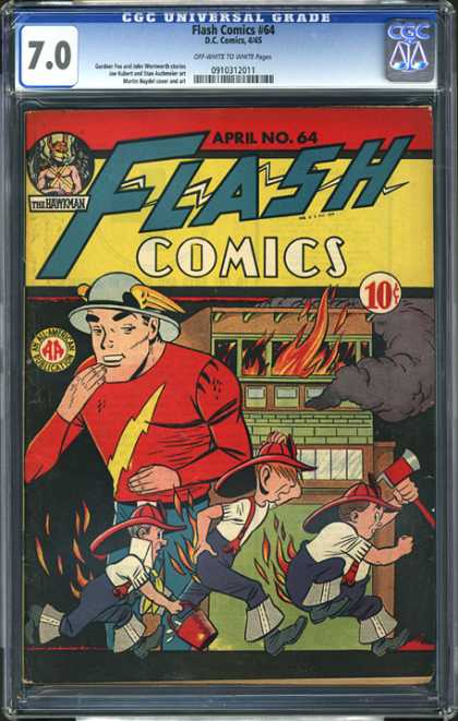 CGC Graded Comics - Flash Comics #64 (CGC)