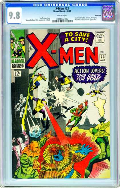 CGC Graded Comics - X-Men #23 (CGC)