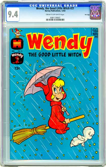CGC Graded Comics - Wendy, the Good Little Witch #21 (CGC)