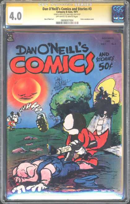 CGC Graded Comics - Dan O'Neill's Comics and Stories #3 (CGC)