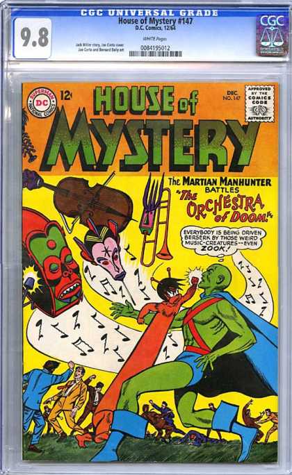 CGC Graded Comics - House of Mystery #147 (CGC)