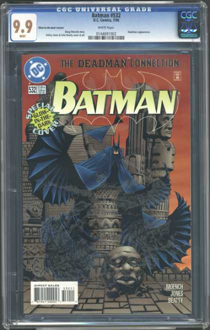 CGC Graded Comics - Batman #532 (CGC) - Batman - Ruins - Dc Comics - Deadman - Blocks