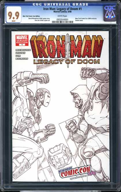 CGC Graded Comics - Iron Man: Legacy of Doom #1 (CGC)