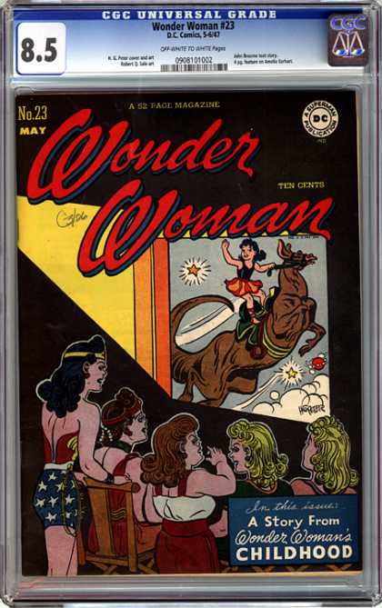 CGC Graded Comics - Wonder Woman #23 (CGC)