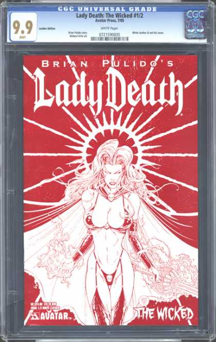 CGC Graded Comics - Lady Death: The Wicked #1/2 (CGC)