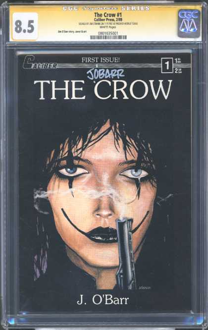 CGC Graded Comics - The Crow #1 (CGC) - The Crow - First Issue - J Obarr - Gun - Woman
