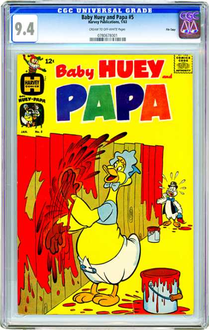 CGC Graded Comics - Baby Huey and Papa #5 (CGC)