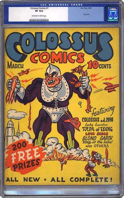 CGC Graded Comics - Colossus Comics #1 (CGC)