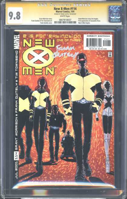 CGC Graded Comics - New X-Men #114 (CGC) - Cgc - Marvel Comics - Marvel - New X-men - Extinction