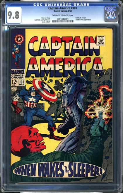 CGC Graded Comics - Captain America #101 (CGC)