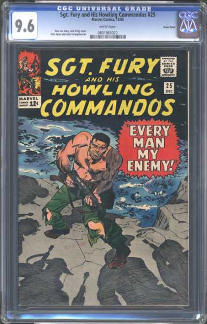 CGC Graded Comics - Sgt. Fury and His Howling Commandos #25 (CGC)