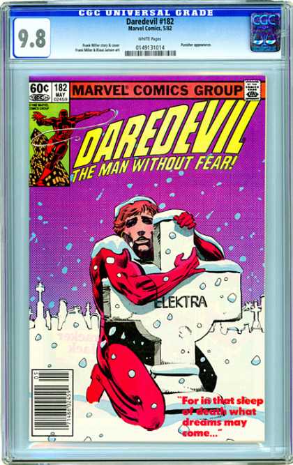 CGC Graded Comics - Daredevil #182 (CGC)