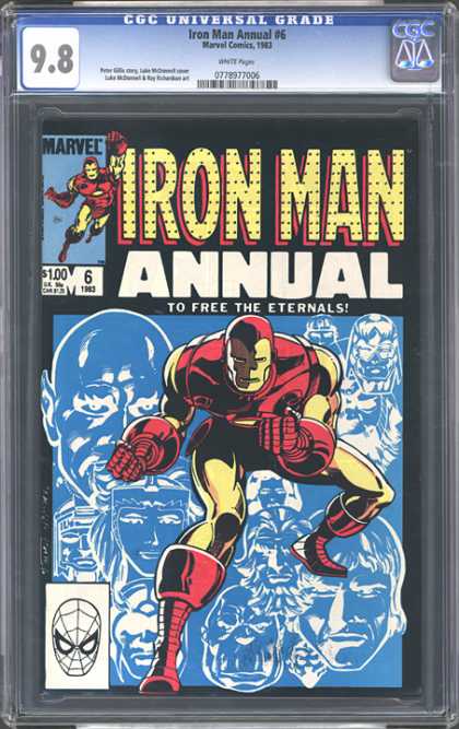 CGC Graded Comics - Iron Man Annual #6 (CGC)