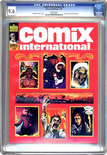 CGC Graded Comics - Comix International #4 (CGC) - Comix International - Dwarf - Creature - Demon - Boy