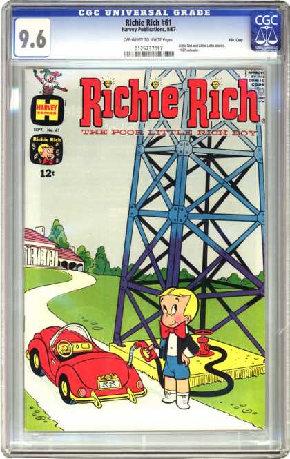 CGC Graded Comics - Richie Rich #61 (CGC)