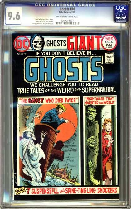 CGC Graded Comics - Ghosts #40 (CGC)