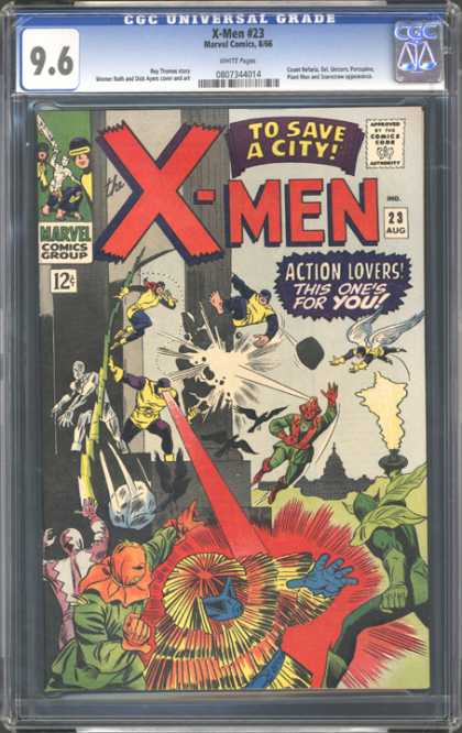 CGC Graded Comics - X-Men #23 (CGC)
