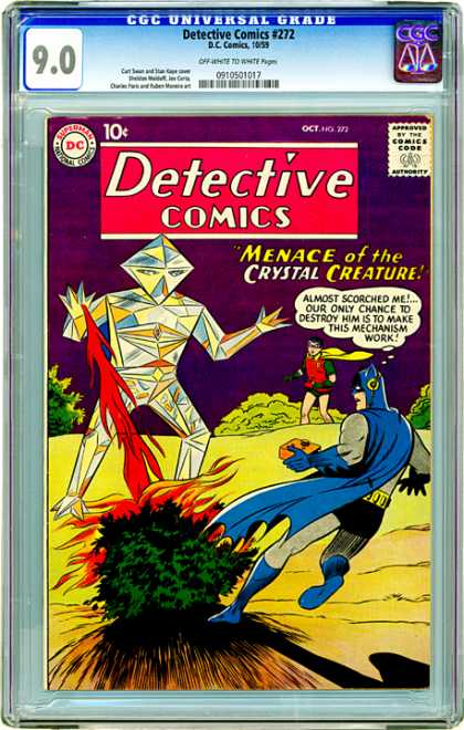 CGC Graded Comics - Detective Comics #272 (CGC)