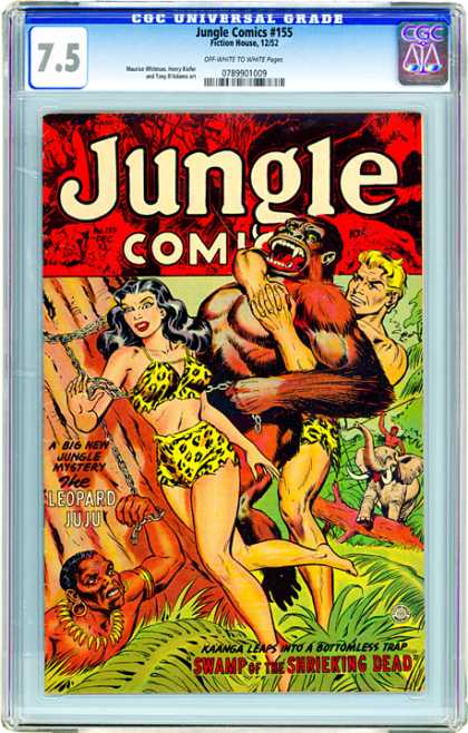 CGC Graded Comics - Jungle Comics #155 (CGC)