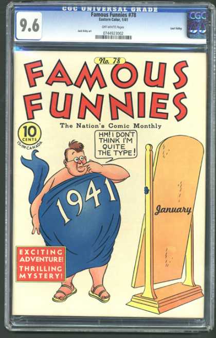 CGC Graded Comics - Famous Funnies #78 (CGC)