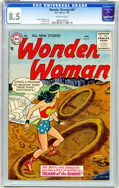 CGC Graded Comics - Wonder Woman #87 (CGC)