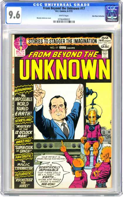 CGC Graded Comics - From Beyond the Unknown #17 (CGC)